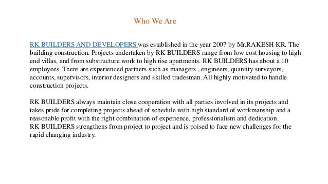 Rk Builders And Developers
