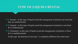 GLASSY STATE
All though glass is consider to be non conducting transparent solid, it
is actually a type of solid matter.
...