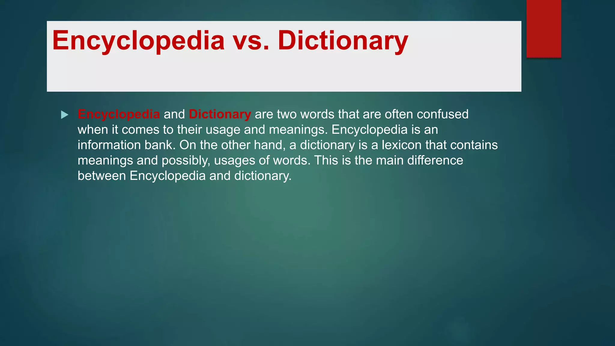 What is a Dictionary | PPTX