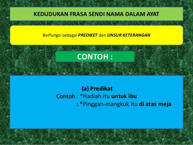 Contoh Frasa Indonesia - Contoh Win