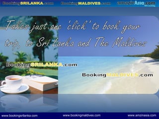 www.amzinasia.com www.bookingmaldives.com www.bookingsrilanka.com 