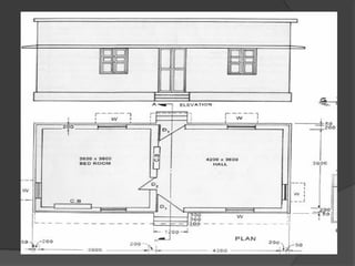 Building Plan, Sectional Plan and Elevation | PPT