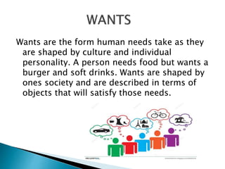 NEEDS, WANTS, DEMANDS AND MARKETING MYOPIA | PPTX