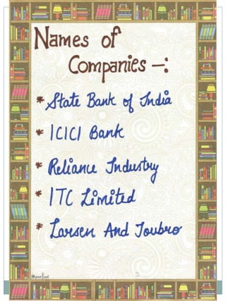 business project work-stock exchange-12th class