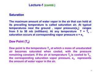 Class lecture 1Hydrology CE 904 by Engr. Rabindra Ranjan Saha, PEng ...