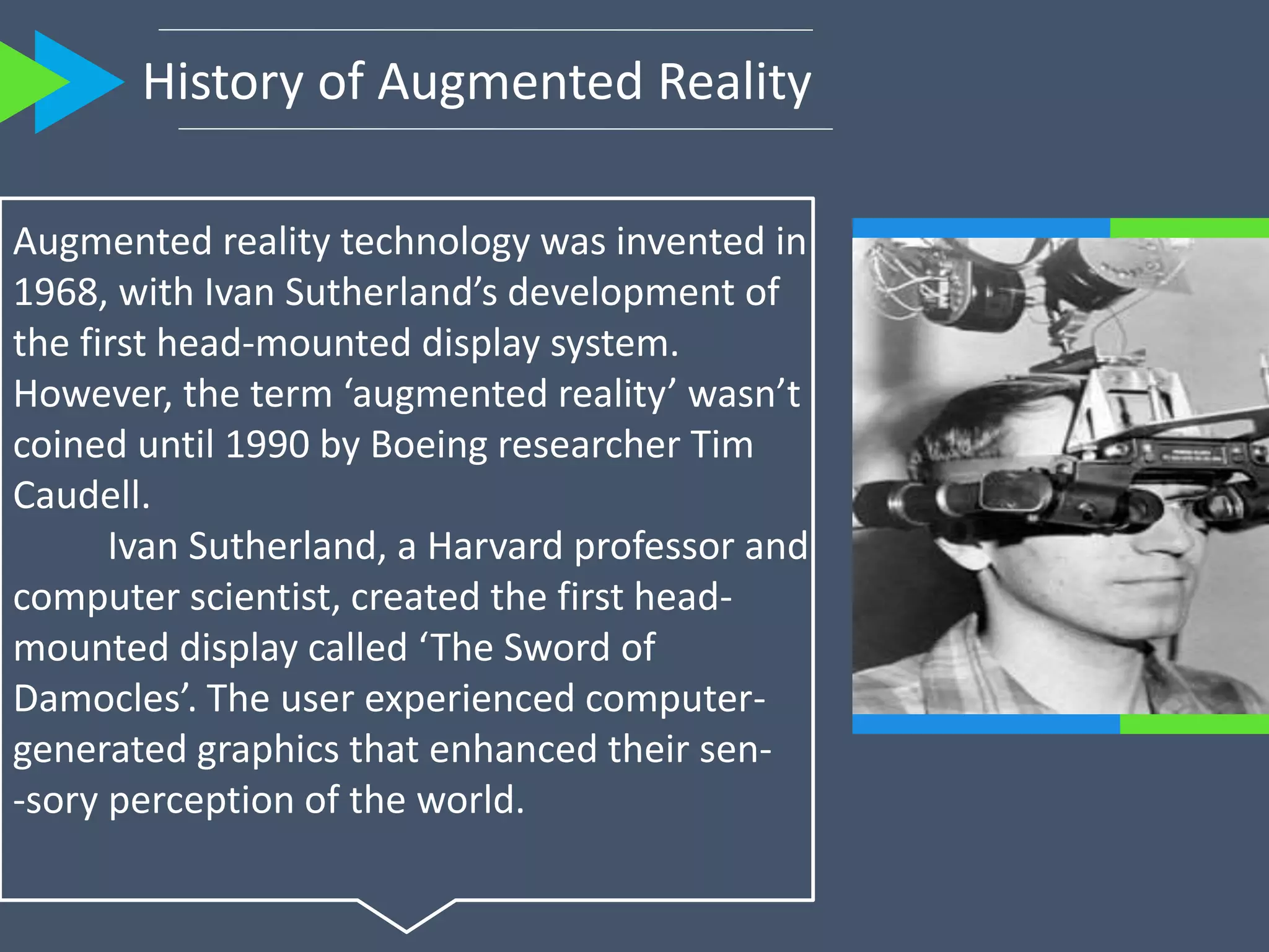 Virtual Reality and Augmented Reality | PPTX
