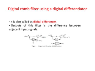 Presentation1 comb filter | PPTX