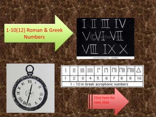 Numbers Script Origin The origin of the Numbers | PPTX