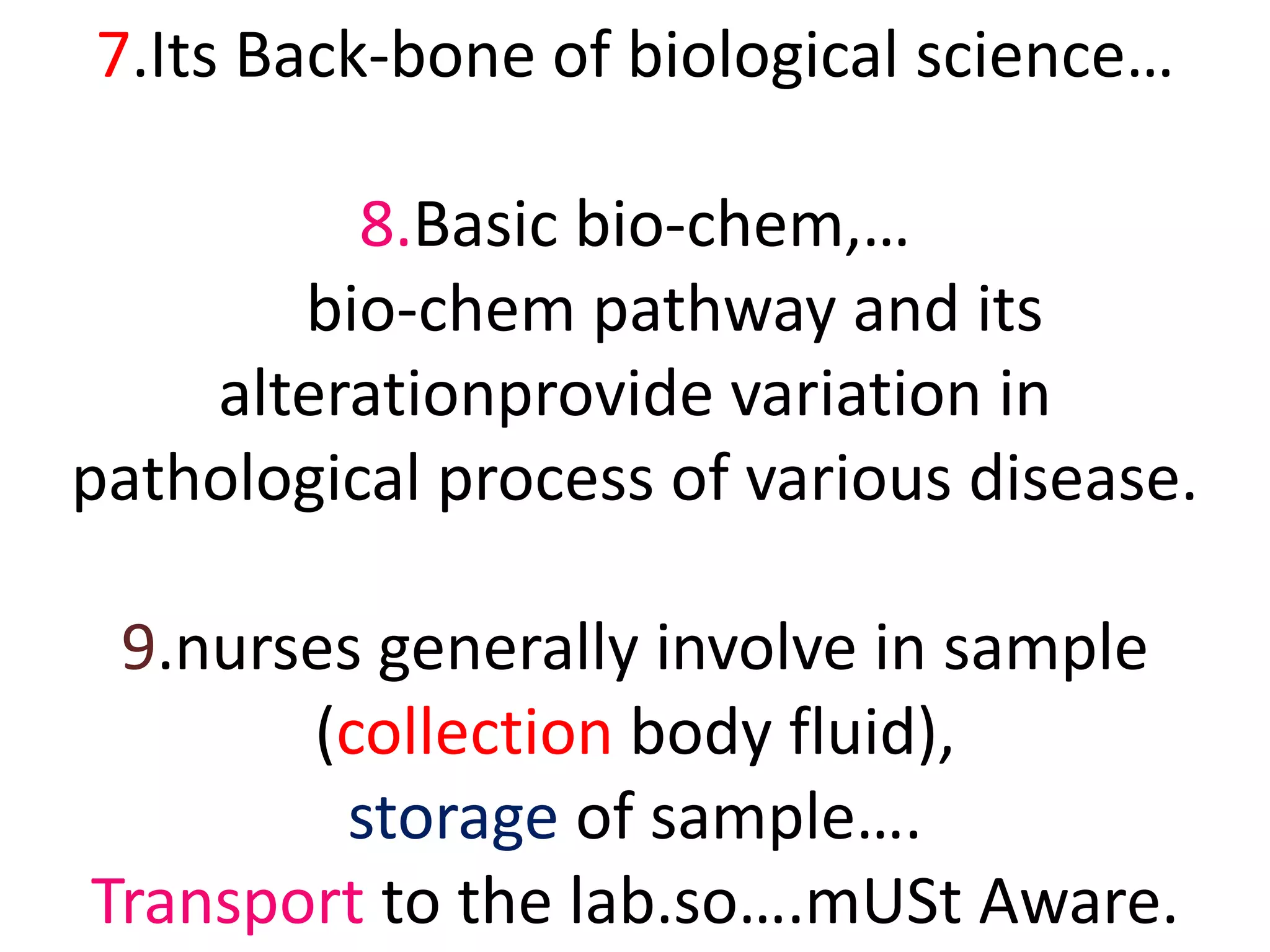 Biochemistry visual data 5