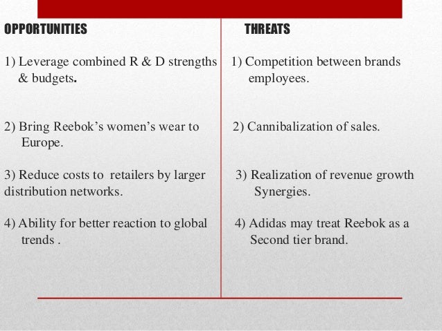 adidas reebok merger results
