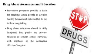 Drug abuse | PPTX