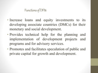 Development Financial Insistution