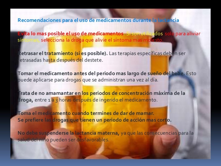 medicamentos contraindicados en lactancia materna medicamentos contraindicados en lactancia materna