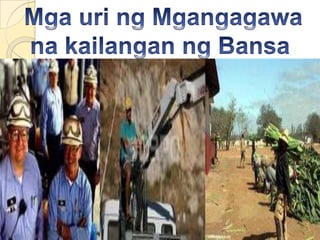 MgauringMgangagawanakailanganngBansa