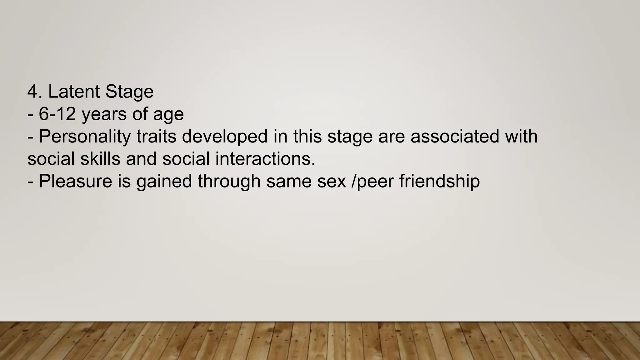 stage of psychosexual development of personality | PPT