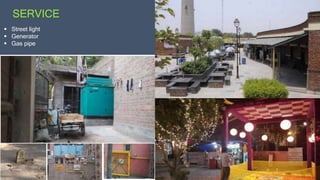 SERVICE
 Street light
 Generator
 Gas pipe
 