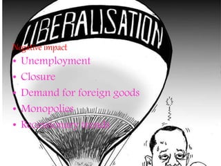 Liberalisation Drawing LIBERALIZATION IN INDIA | PPTX