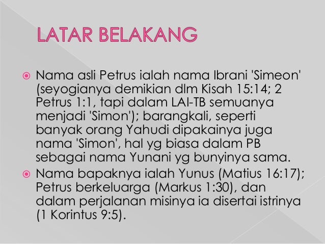 Presentation1 Kepemimpinan Petrus