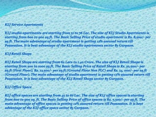 KLJ Square in Sector-83 Gurgaon