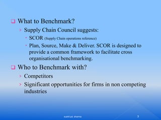 logistics Performance and Benchmarking | PPTX