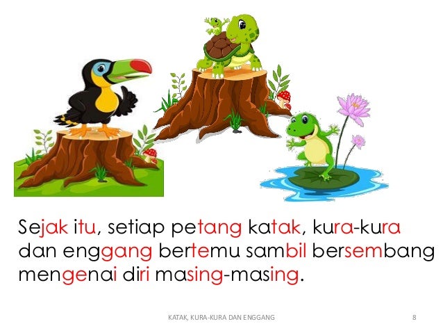 Katak Kura Kura Dan Enggang