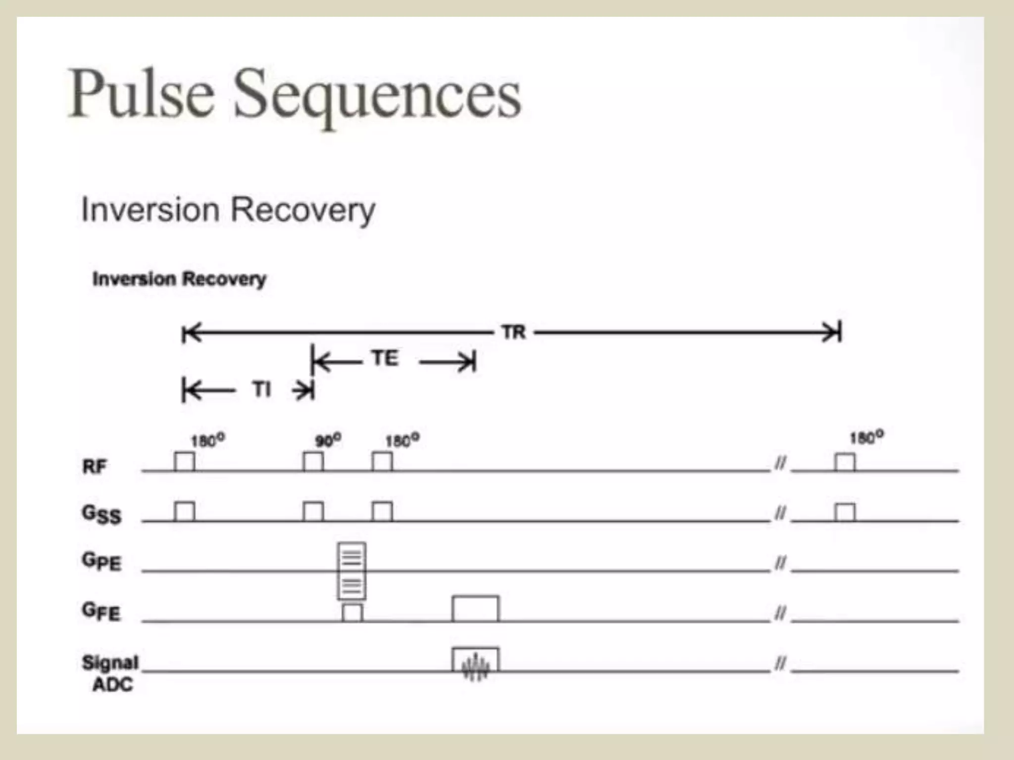 Presentation1, mr pulse sequences. | PPTX
