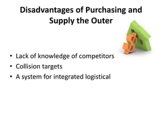 ControlThe material flowDeliveryPlanning