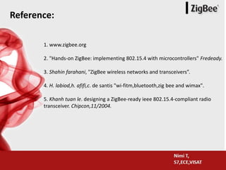 ZigBee Technology | PPTX