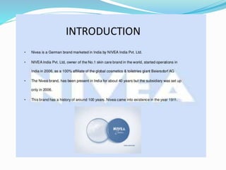 100 years of nivea and its products