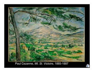 Paul Cezanne, Mt. St. Victoire, 1885-1887
 