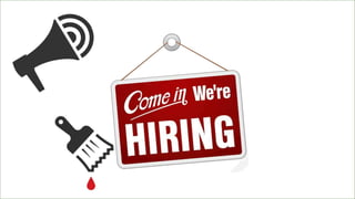 Icons for marketing, tech, create. NOT data
• Our Jobs are multi
 