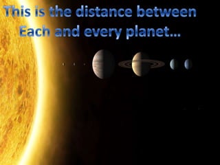 Presentation1 on solar system