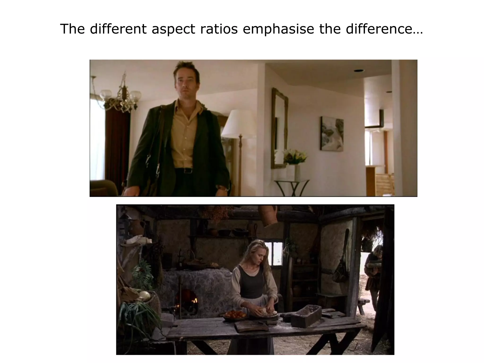 The different aspect ratios emphasise the difference…
 
