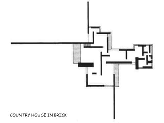 COUNTRY HOUSE IN BRICK
 