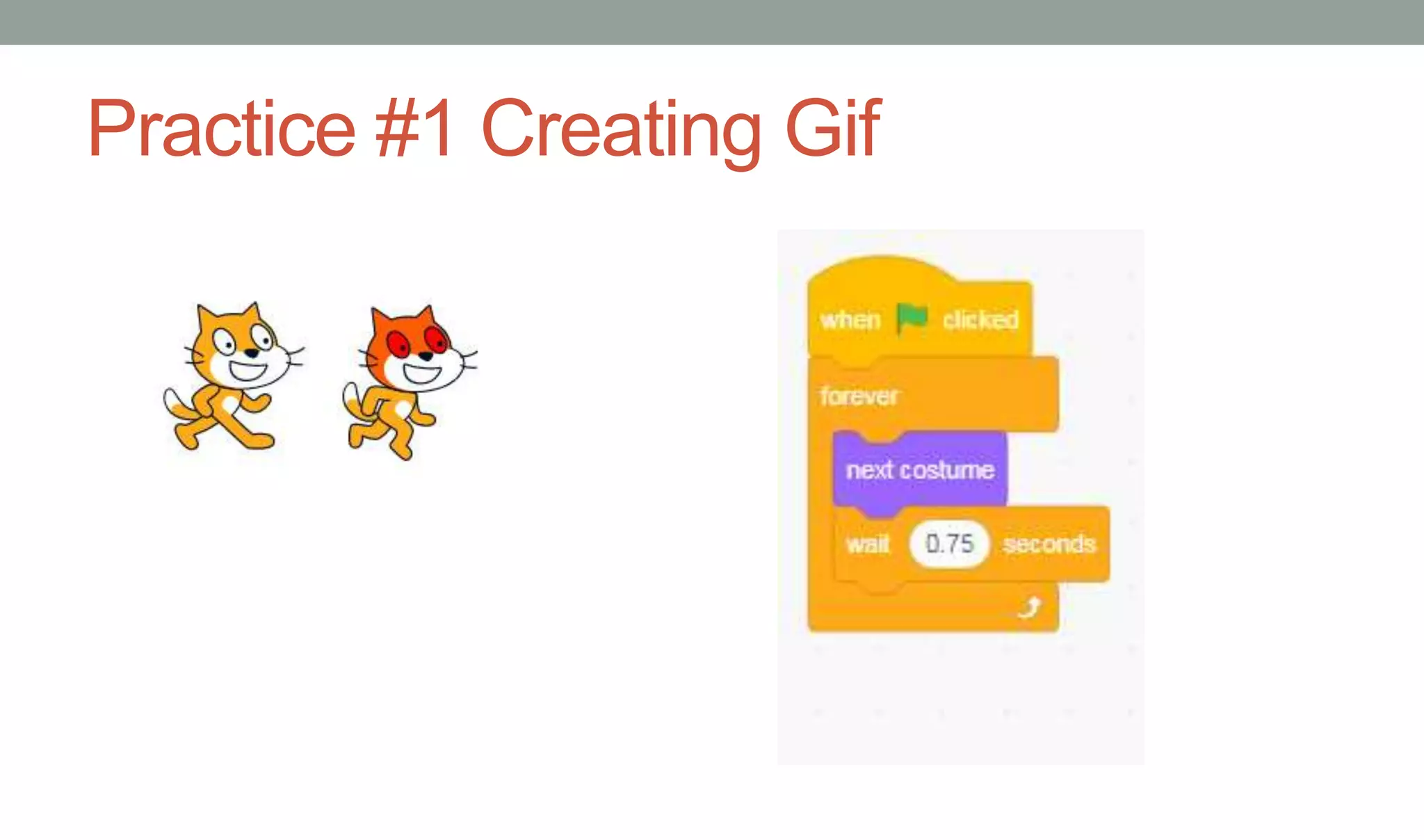 Practice #1 Creating Gif
 