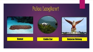 Pulau Langkawi
Dataran HelangCable CarGamat
 
