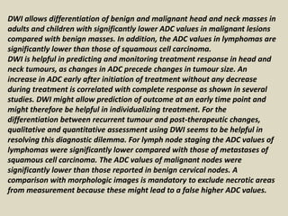 ADC values (mm2/s) of tumor and liver at different time points.