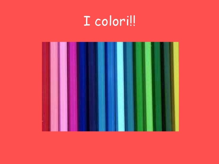 Vestiti, colori, tipi di stoffa Tipi di colori