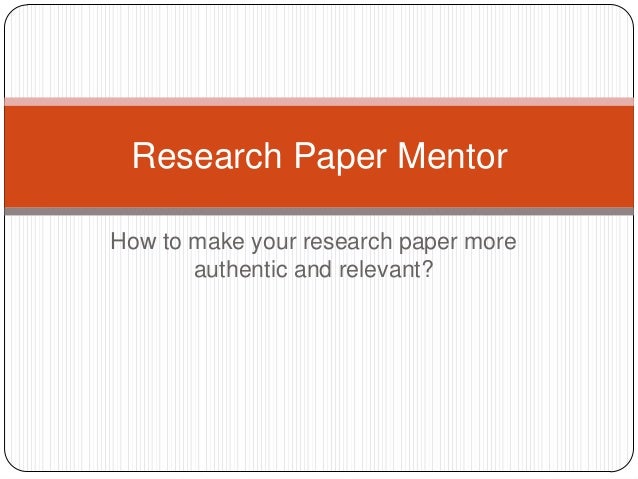 Mentorship essay
