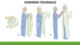 GOWNING TECHNIQUE
 