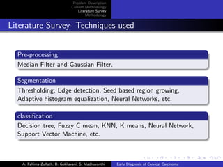 Cervical cancer diagnosis under machine learning | PDF