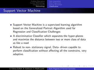 Cervical cancer diagnosis under machine learning | PDF