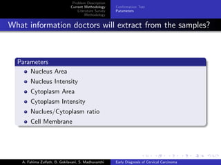 Cervical cancer diagnosis under machine learning | PDF