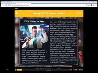 Mrs . Rehab Alsadany Senior
Teacher
19
 