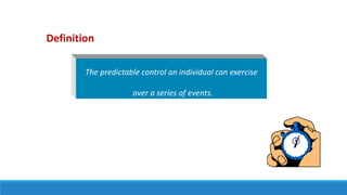 Preditable Definition Time management | PPTX