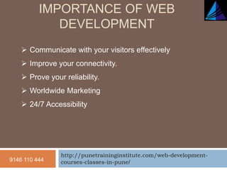 Presentation1 web development | PPT