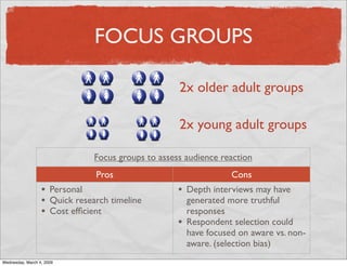 American Heart Association - Campbell-Ewald: Marketing Research