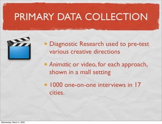 American Heart Association - Campbell-Ewald: Marketing Research