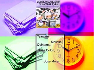 Teachers ;  Melissa Quinones,  Rosa Colon,  Jose Mora,  Daniel Freire, Elizabeth Escalona, 