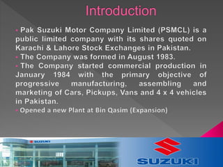 Pak Suzuki Motor Company